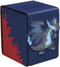 Ilustracja produktu Ultra Pro: Pokemon - Alcove Flip Deck Box - Pudełko na Karty - Mega Charizard X